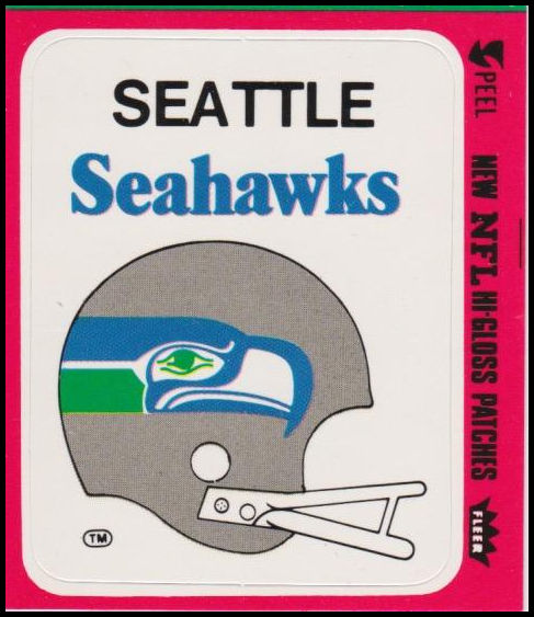Seattle Seahawks Helmet VAR